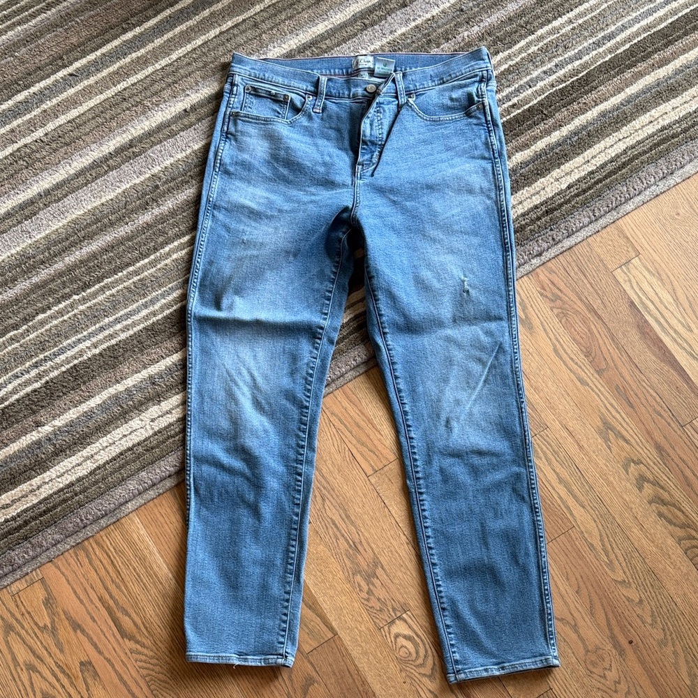 J. Crew Classic Denim Straight Leg Jeans